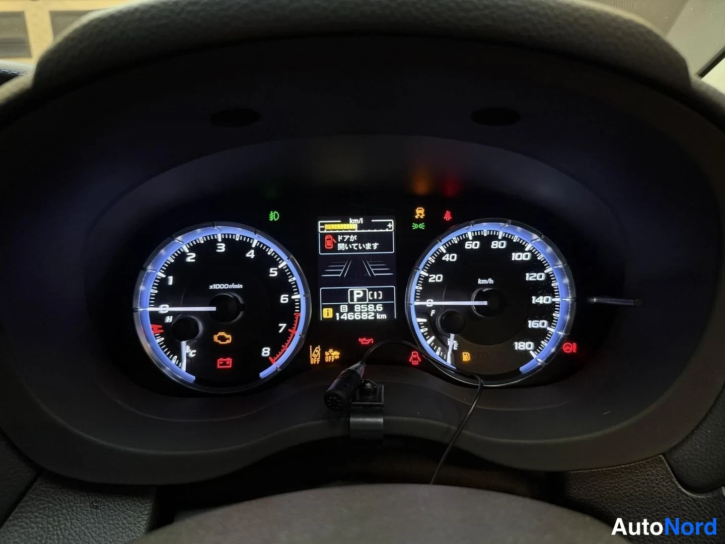 Vit Subaru Levorg 2014, detalj, bild 29