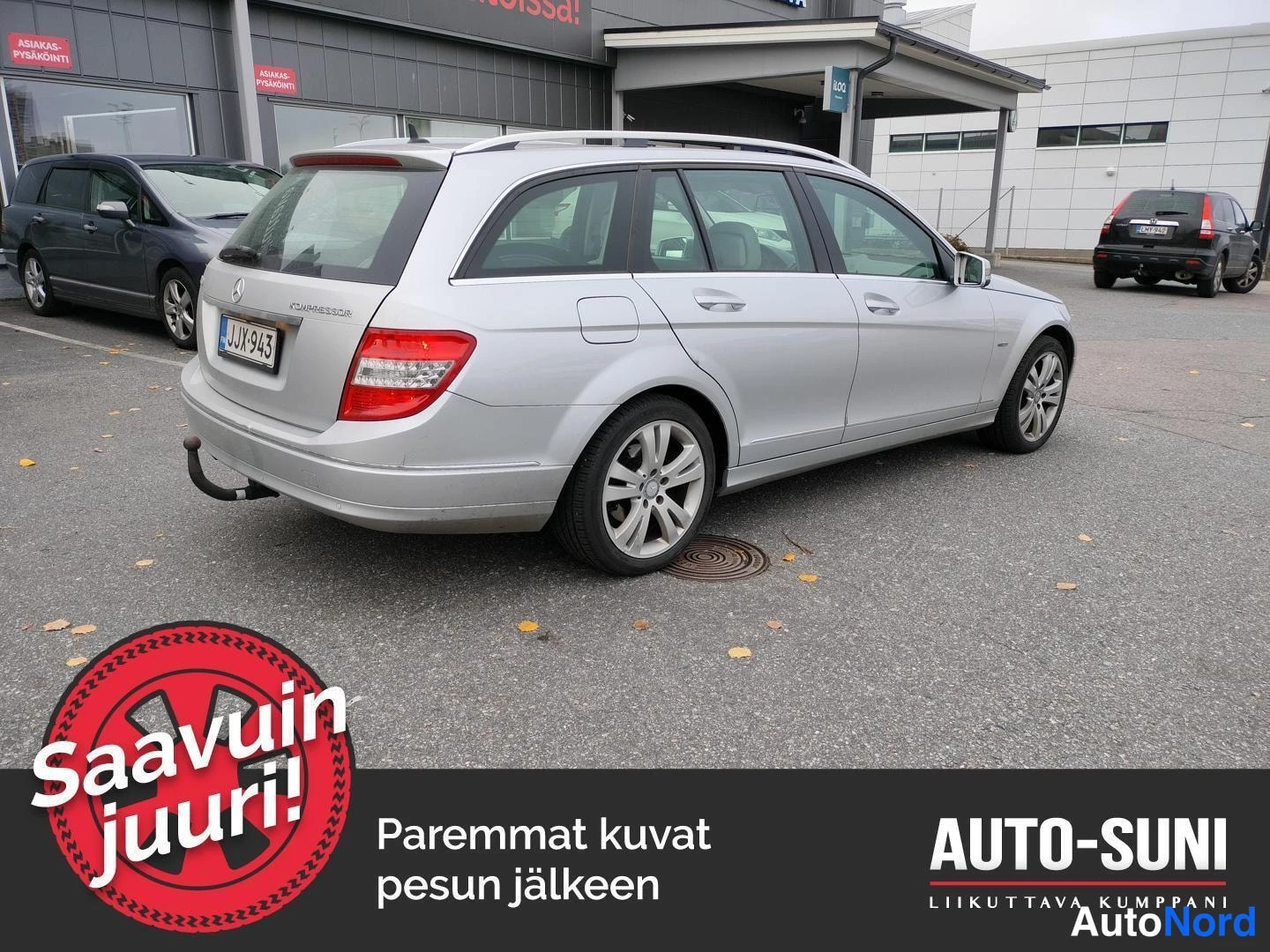 Mercedes-Benz C 2009, takaviisto, kuva 3