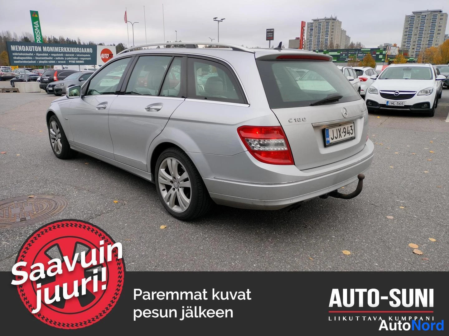 Mercedes-Benz C 2009, takaviisto, kuva 4