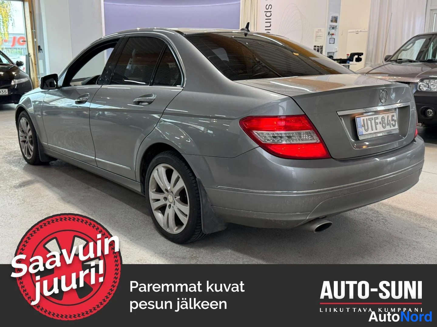 Hopea Mercedes-Benz C 2011, takaviisto, kuva 3