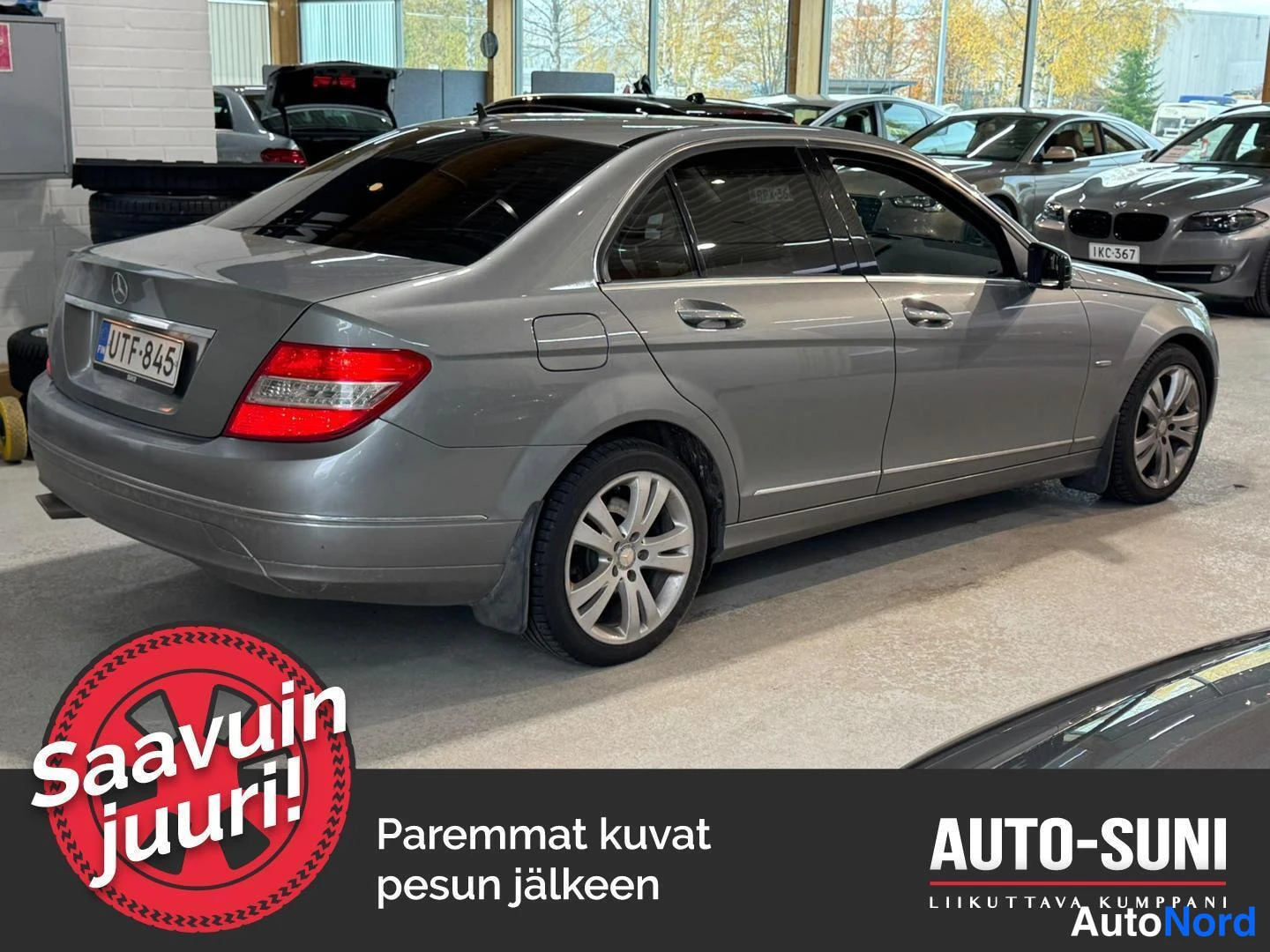 Hopea Mercedes-Benz C 2011, takaviisto, kuva 4