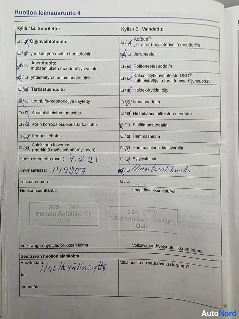Hopea Volkswagen Transporter 2013, asiakirja, kuva 30