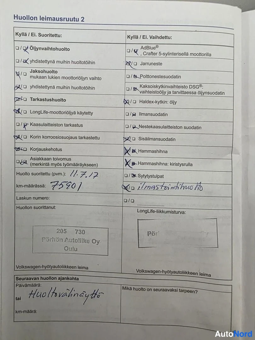 Hopea Volkswagen Transporter 2013, asiakirja, kuva 32