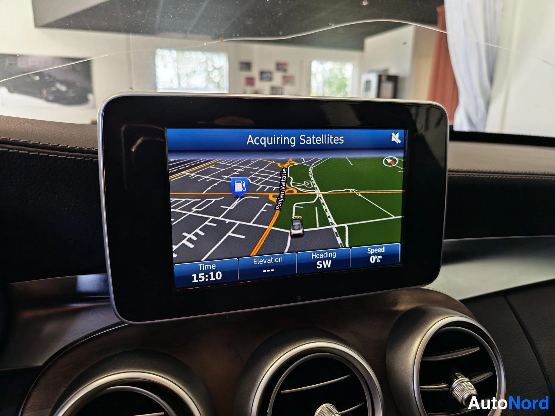 Harmaa Mercedes-Benz C 2015, yksityiskohta, kuva 19