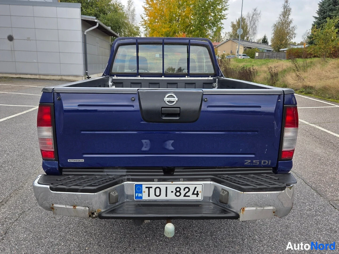 Sininen Nissan King Cab 2006, takaa, kuva 8