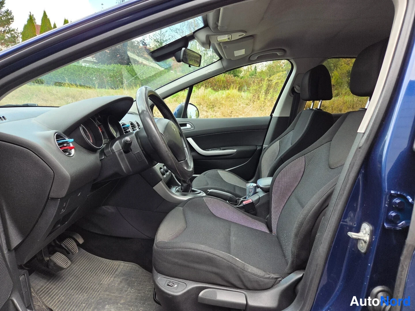 Sininen Peugeot 308 2009, etuistuimet, kuva 14