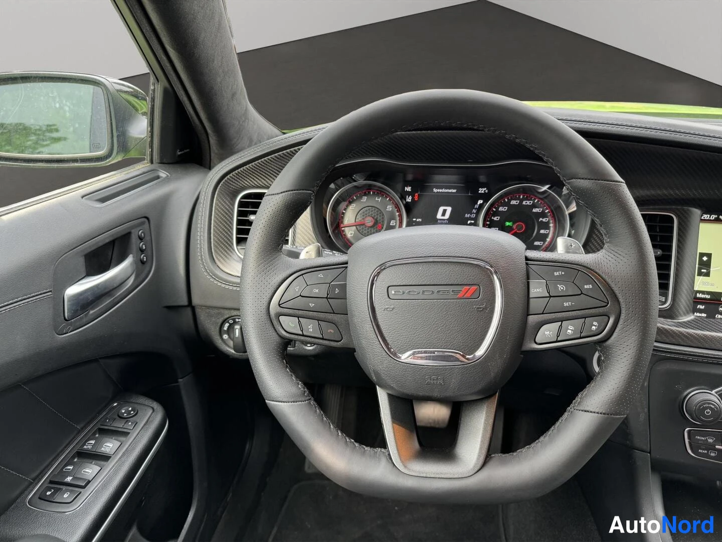 Vihreä Dodge Charger 2024, yksityiskohta, kuva 14
