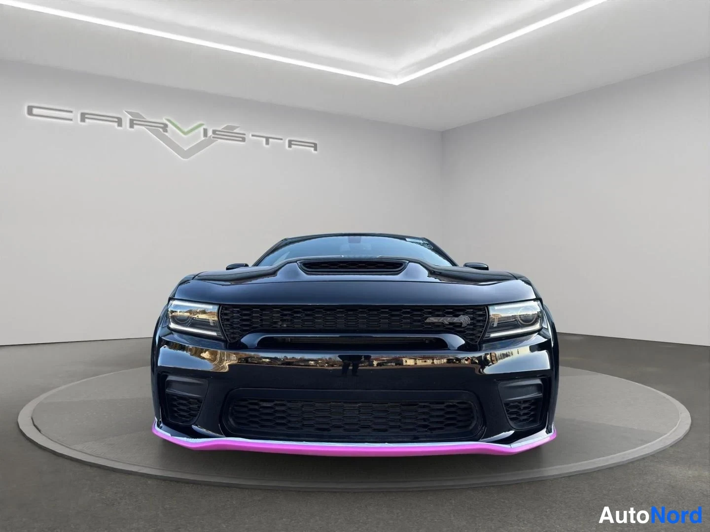 Musta Dodge Charger 2023, edestä, kuva 3