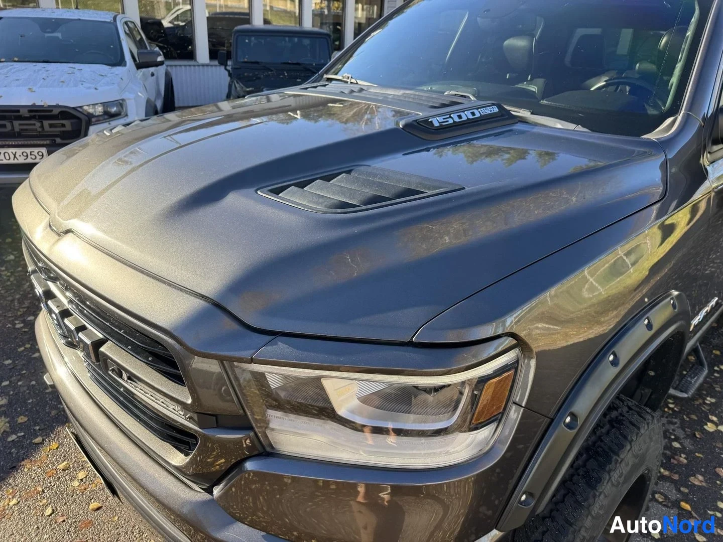 Harmaa Dodge Ram 1500 2019, yksityiskohta, kuva 16
