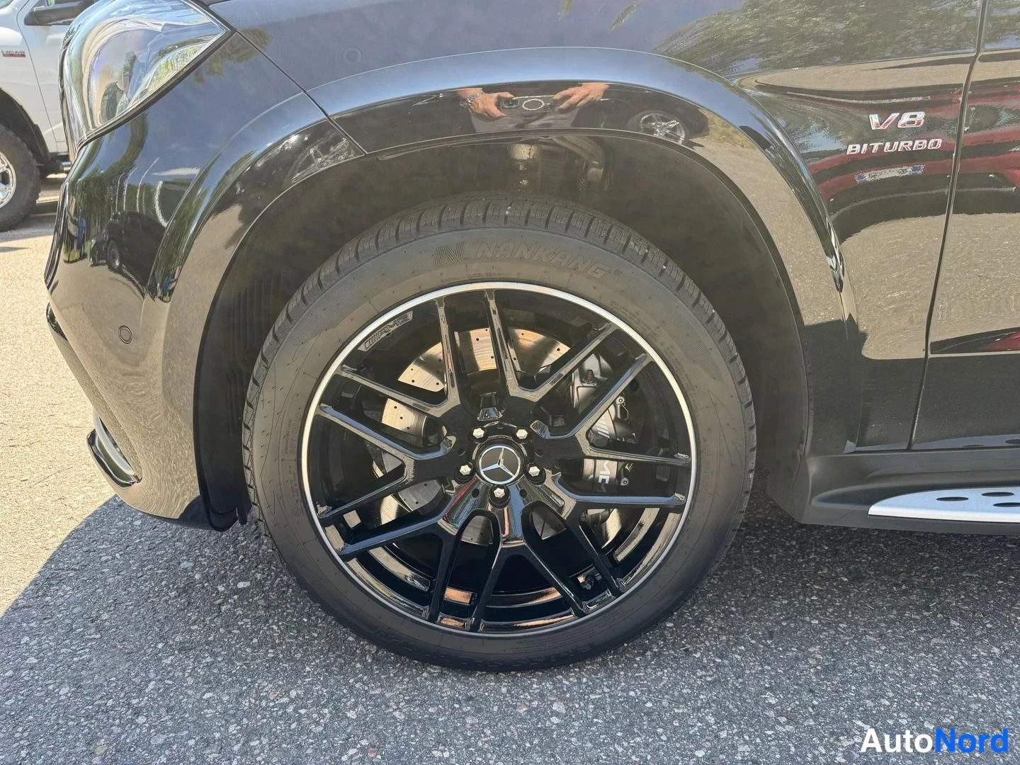 Musta Mercedes-Benz GLS 63 2019, yksityiskohta, kuva 18
