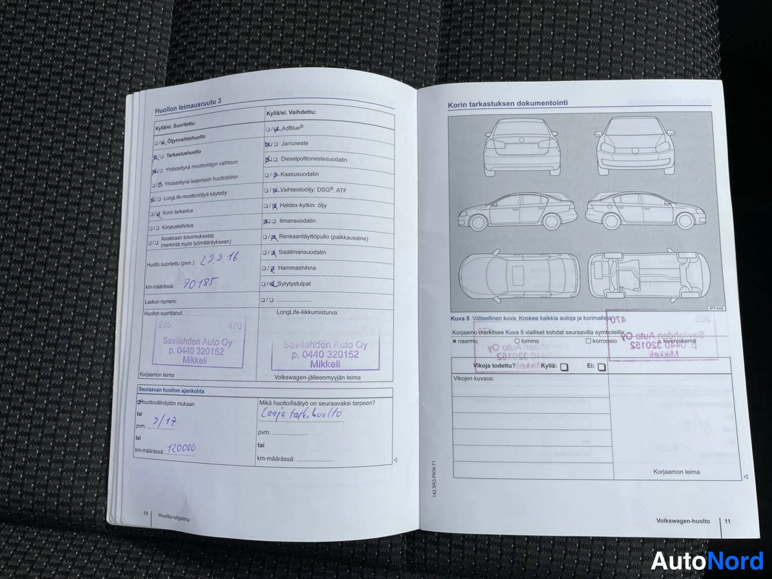 Harmaa Volkswagen Touran 2014, asiakirja, kuva 22