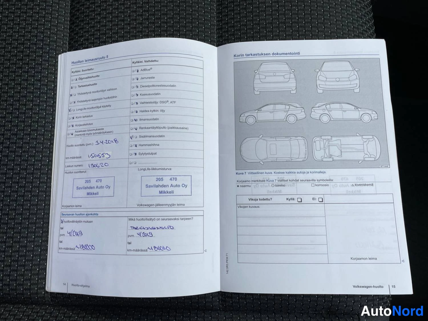 Harmaa Volkswagen Touran 2014, kuva 24
