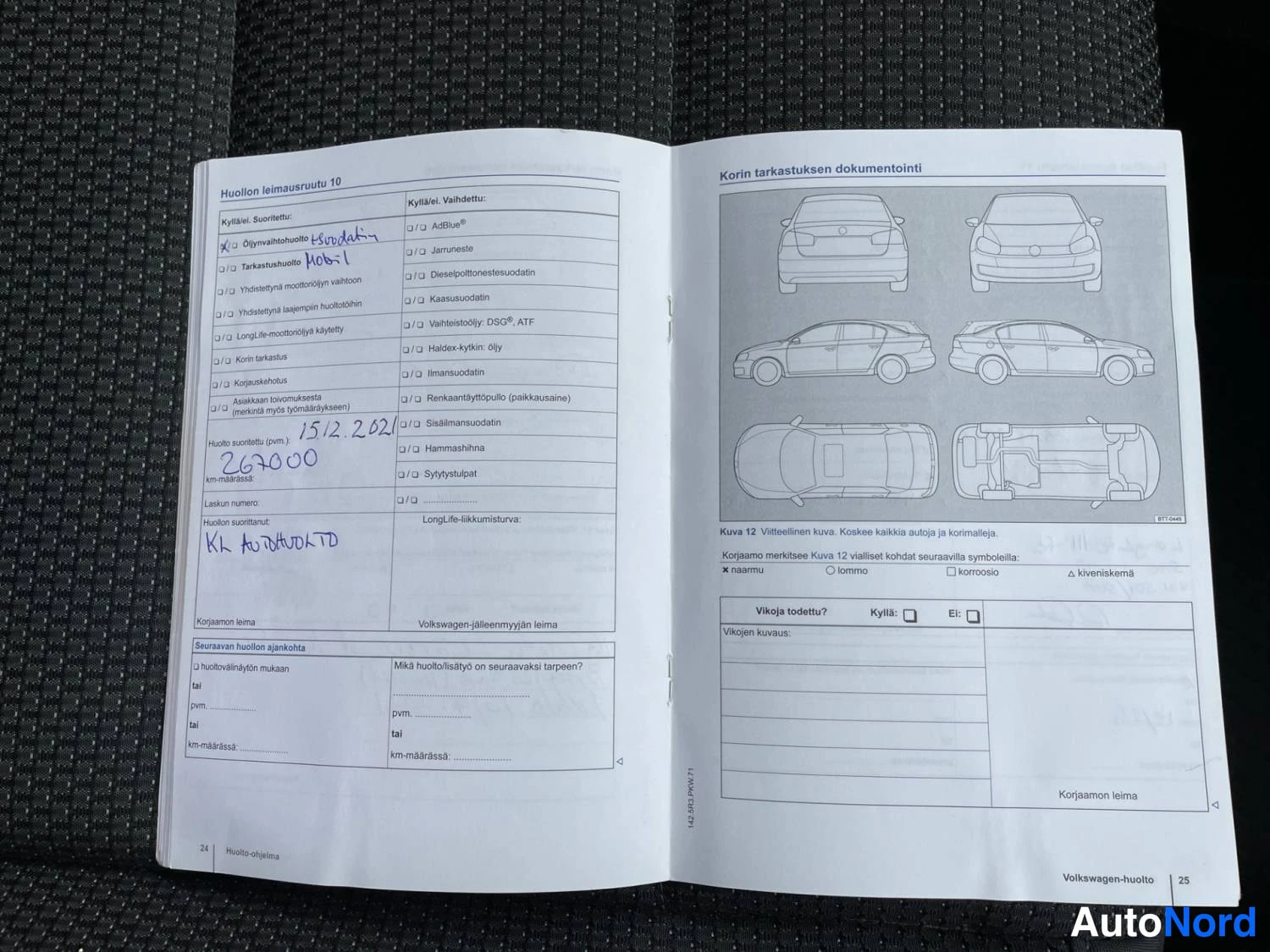 Harmaa Volkswagen Touran 2014, asiakirja, kuva 29