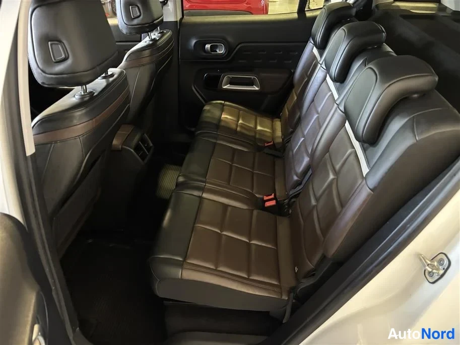 White Citroen C5 Aircross 2020, rear seats, photo 12