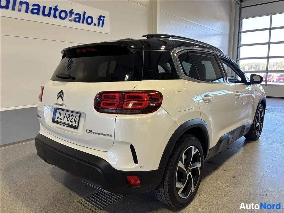 White Citroen C5 Aircross 2020, rear three-quarter, photo 5