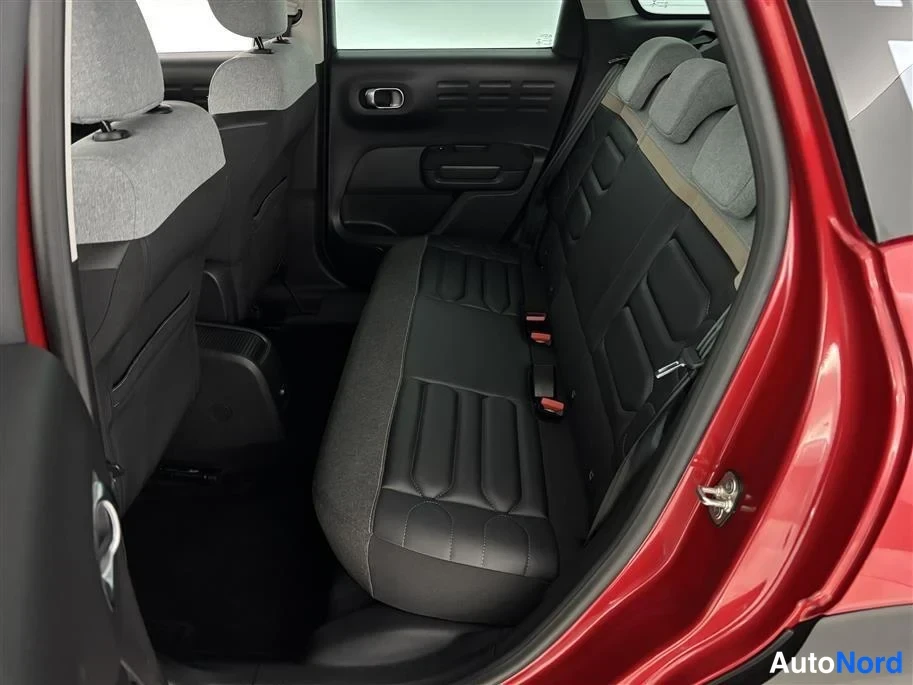 Red Citroen C3 Aircross 2022, rear seats, photo 17