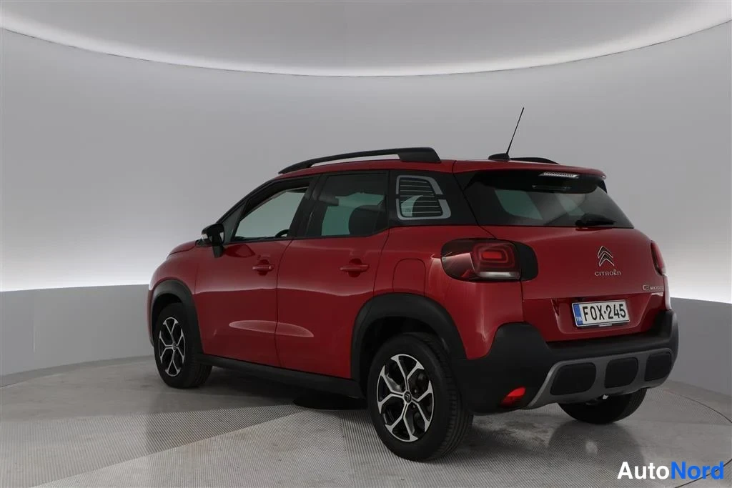 Red Citroen C3 Aircross 2022, rear three-quarter, photo 8