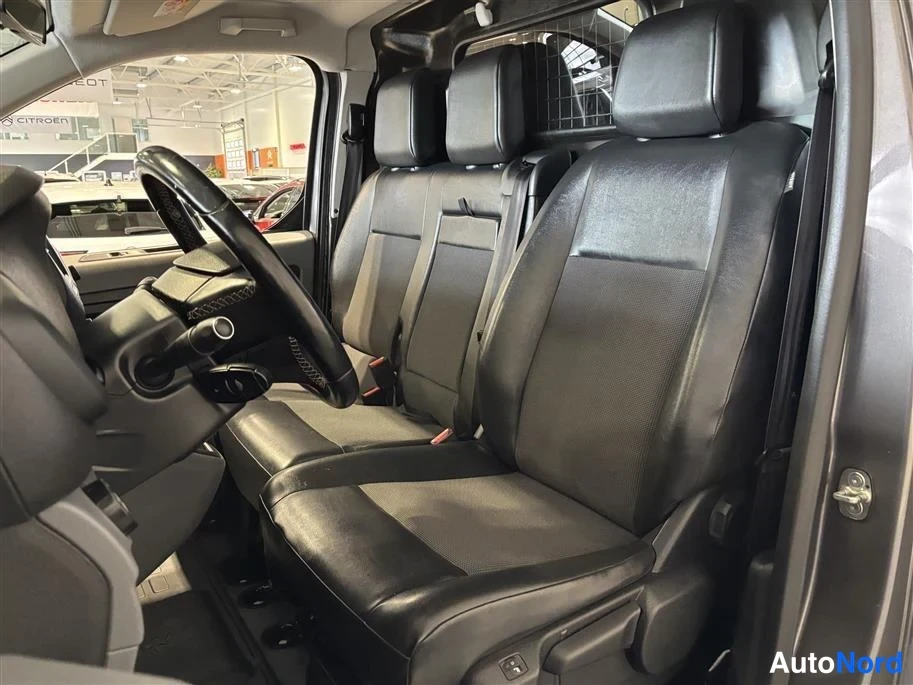 Grey Peugeot Expert 2020, front seats, photo 10