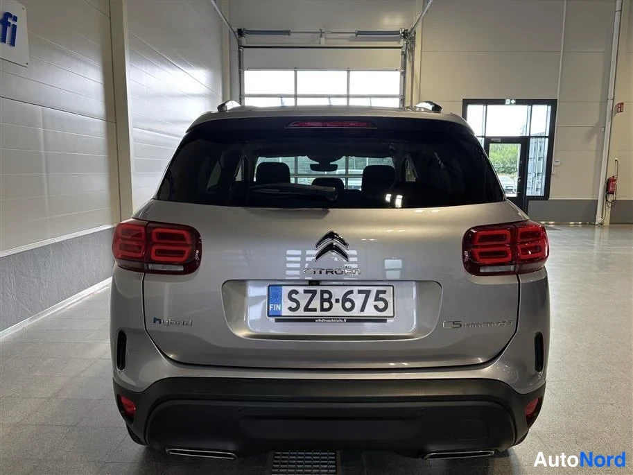 Grey Citroen C5 Aircross 2021, rear, photo 6