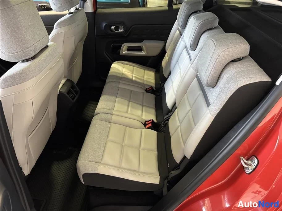 Red Citroen C5 Aircross 2021, rear seats, photo 14