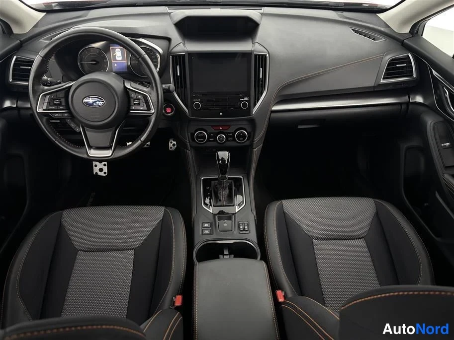Red Subaru XV 2018, cockpit, photo 11