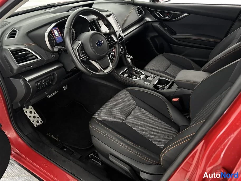 Red Subaru XV 2018, cockpit, photo 12