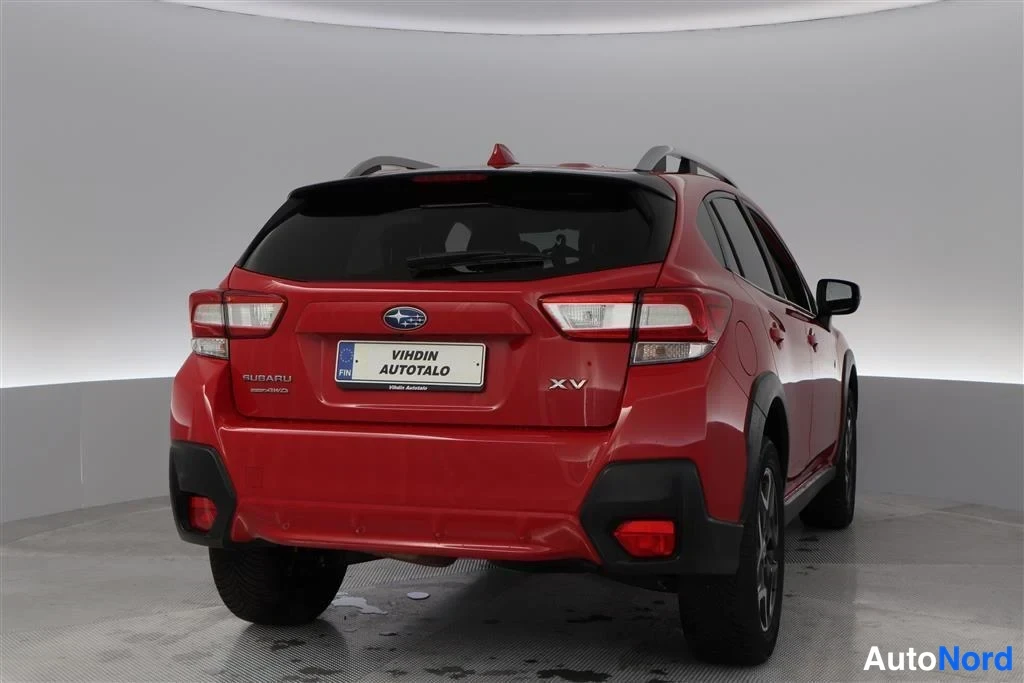 Red Subaru XV 2018, rear three-quarter, photo 7