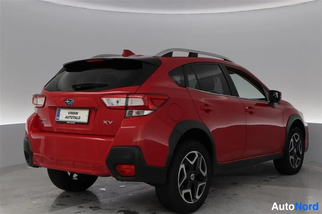 Red Subaru XV 2018, rear three-quarter, photo 8