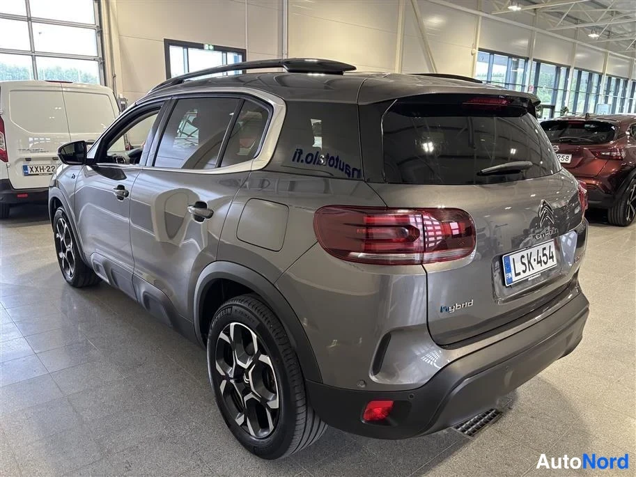Grey Citroen C5 Aircross 2023, rear three-quarter, photo 5