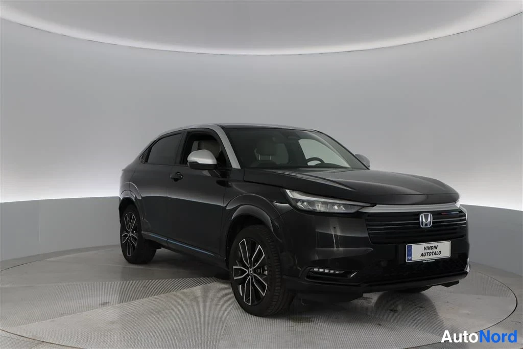 Musta Honda HR-V 2025, etuviisto, keula oikealle, kuva 5