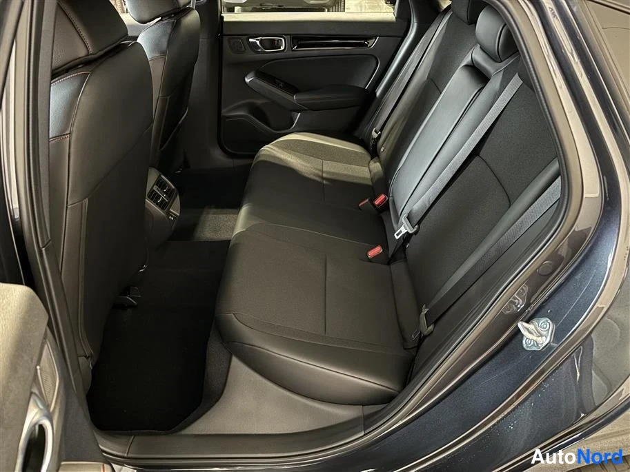 Grey Honda Civic 2026, rear seats, photo 12
