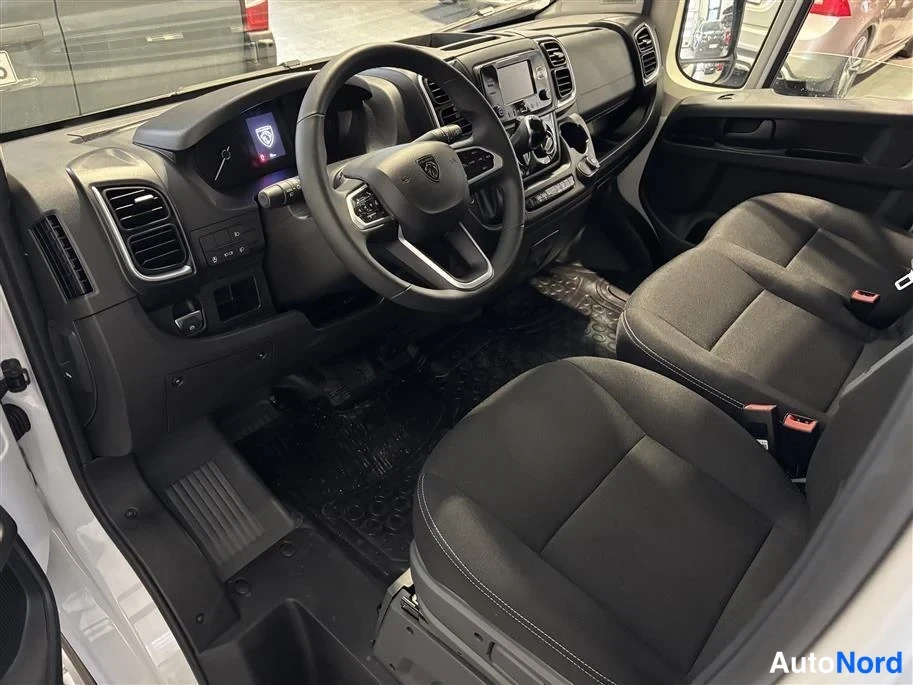 White Peugeot Boxer 2026, cockpit, photo 9