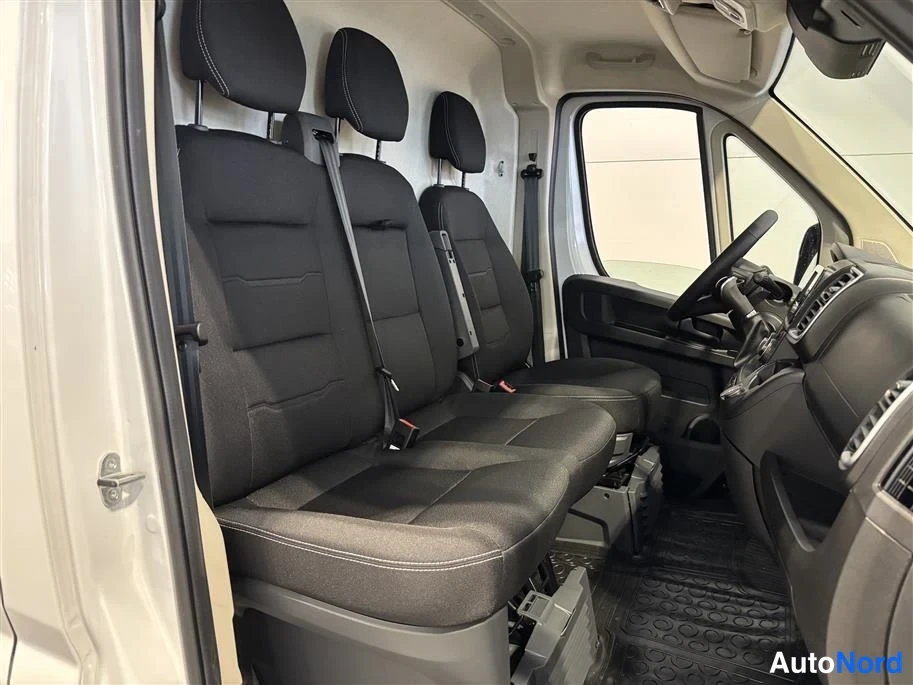 White Peugeot Boxer 2026, front seats, photo 12