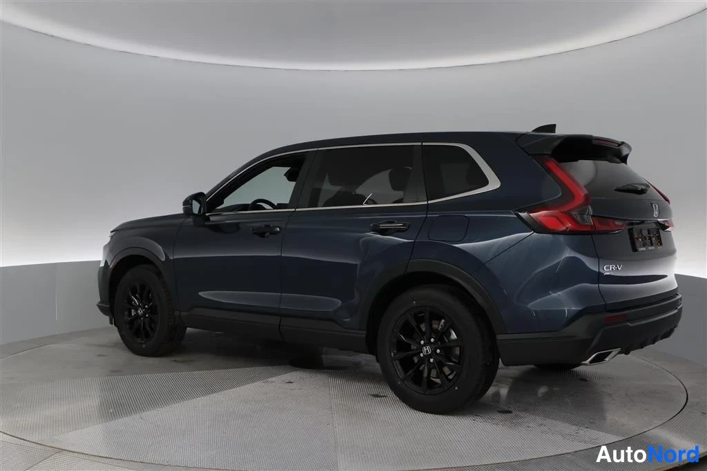 Blue Honda CR-V 2026, rear three-quarter, photo 7