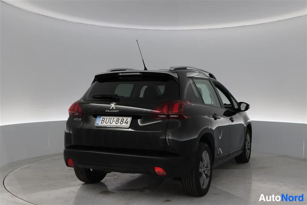 Black Peugeot 2008 2017, rear three-quarter, photo 8