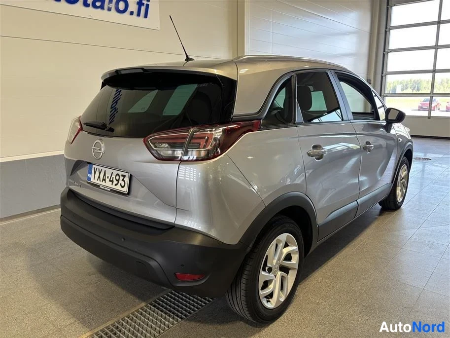Grey Opel Crossland X 2020, rear three-quarter, photo 5