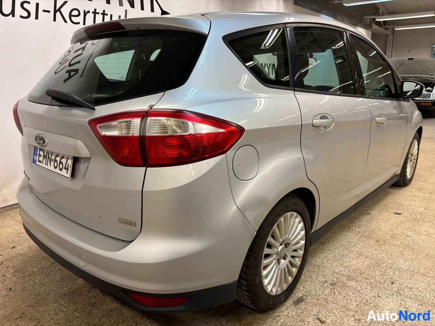 Silver Ford C-Max 2012, rear three-quarter, photo 4