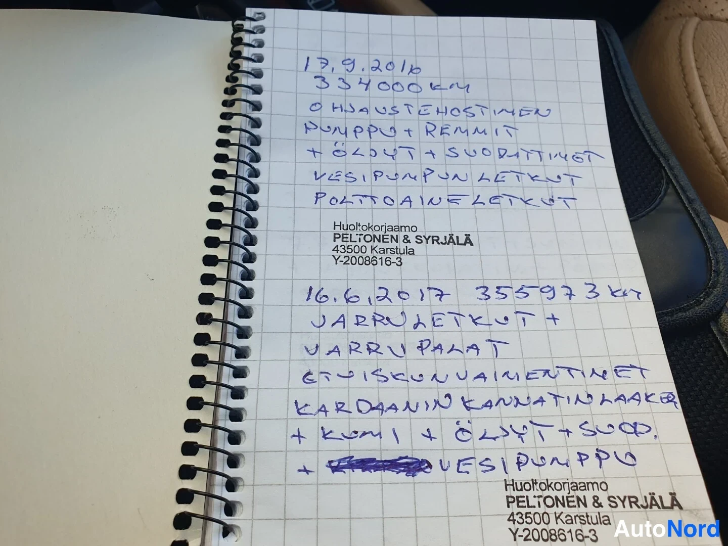 Ruskea Mercedes-Benz ML  Maastoauto 2003, asiakirja, kuva 24