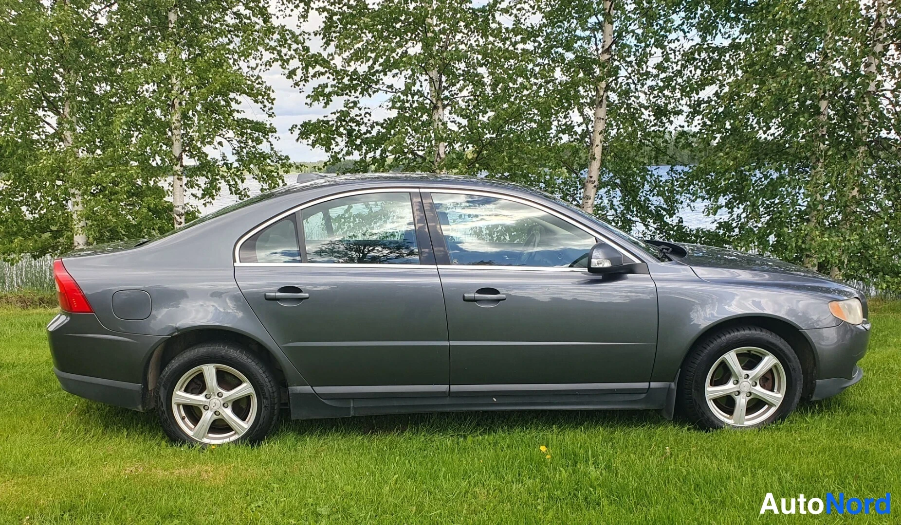 Harmaa Volvo S80 2007, takaviisto, kuva 7