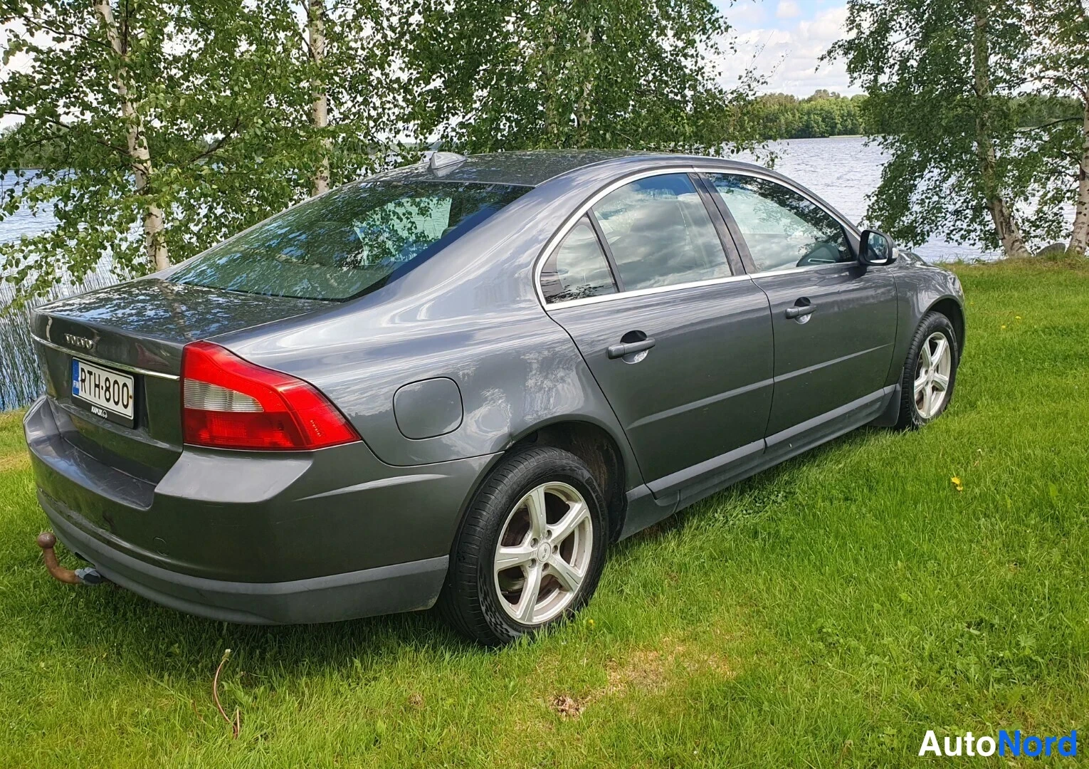 Harmaa Volvo S80 2007, takaviisto, kuva 5