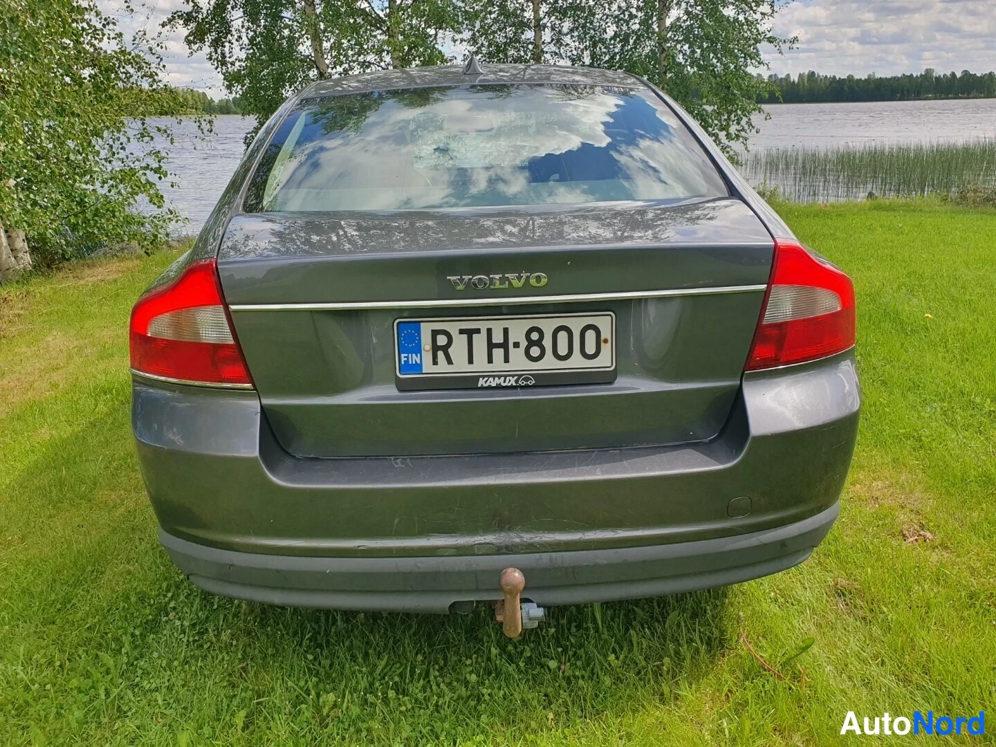 Harmaa Volvo S80 2007, takaa, kuva 8
