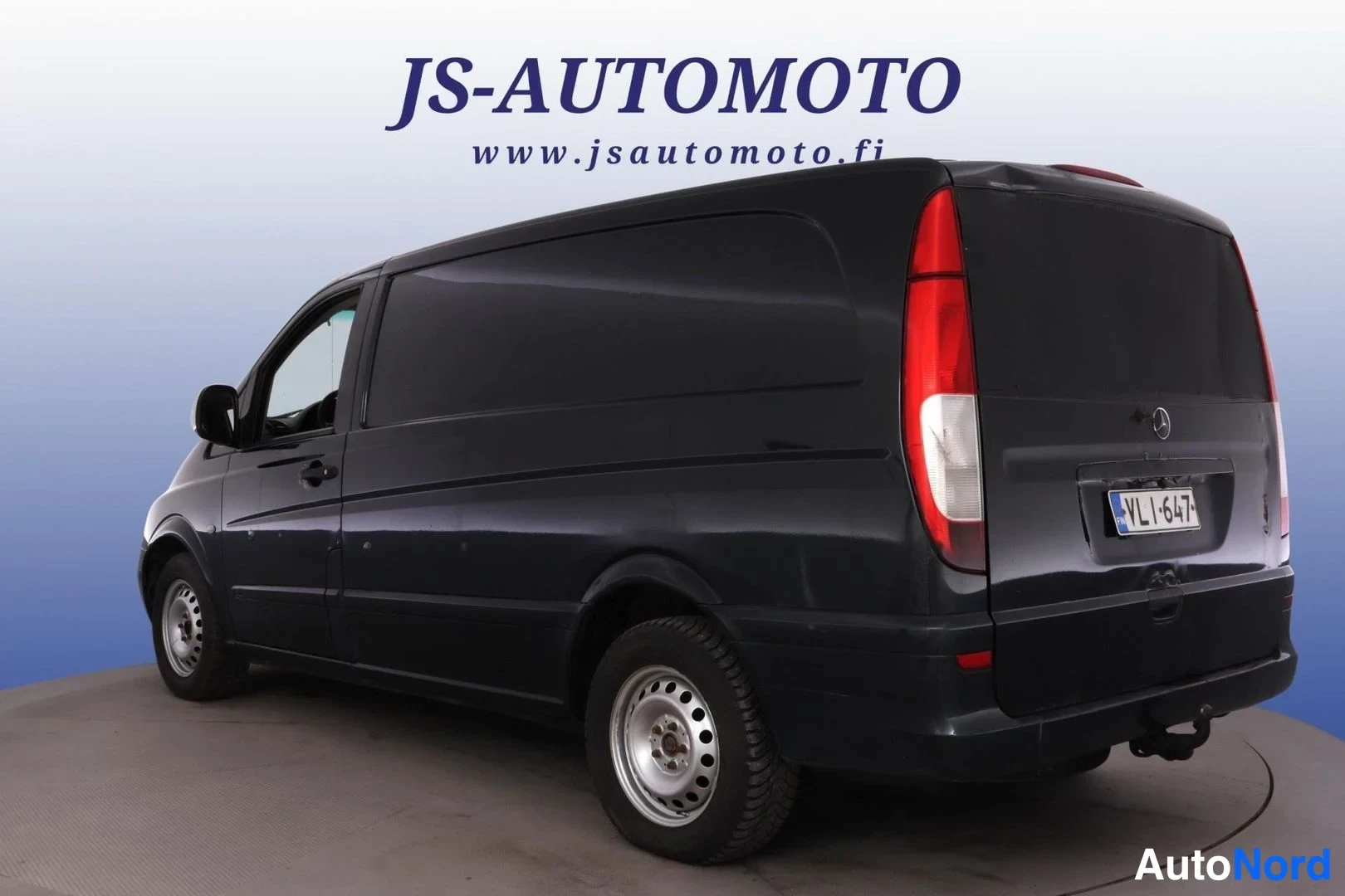 Musta Mercedes-Benz Vito 115 CDI 2006, takaviisto, kuva 5