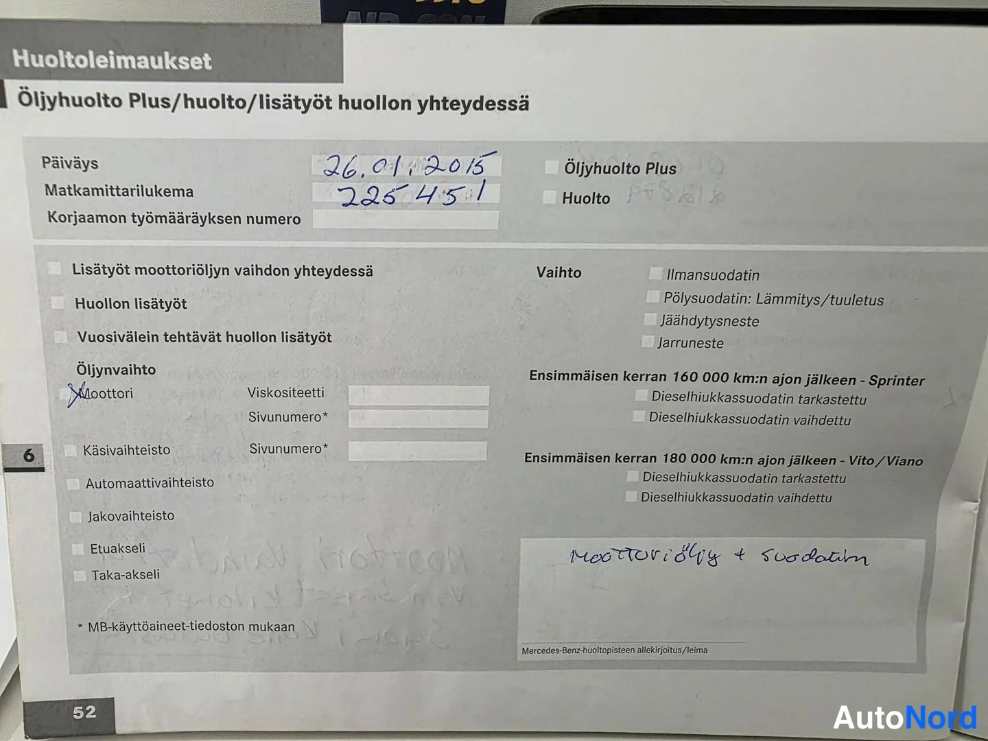 Punainen Mercedes-Benz Vito 2008, asiakirja, kuva 30