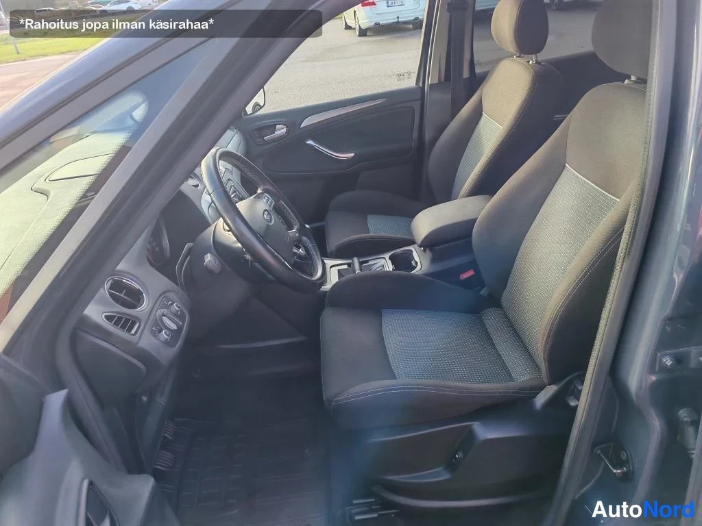 Harmaa Ford S-MAX 2011, etuistuimet, kuva 14