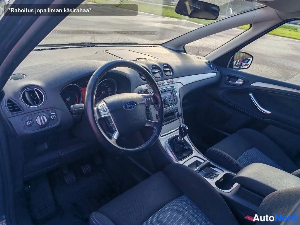 Harmaa Ford S-MAX 2011, ohjaamo, kuva 10