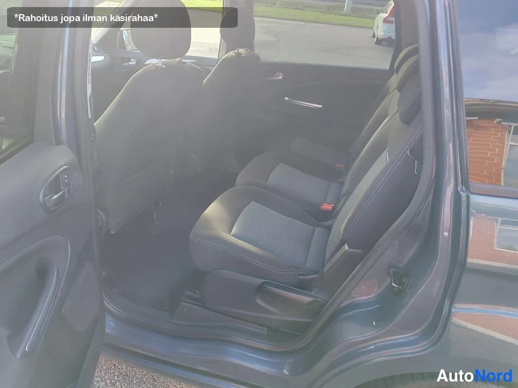 Harmaa Ford S-MAX 2011, takaistuimet, kuva 16