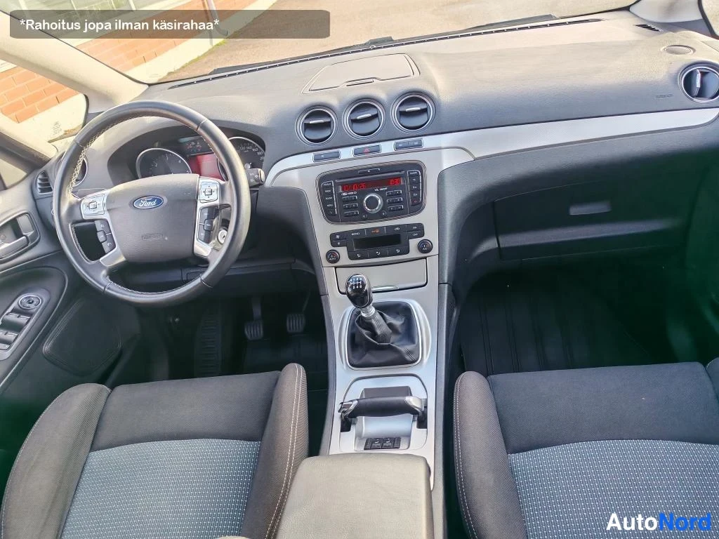 Harmaa Ford S-MAX 2011, ohjaamo, kuva 11
