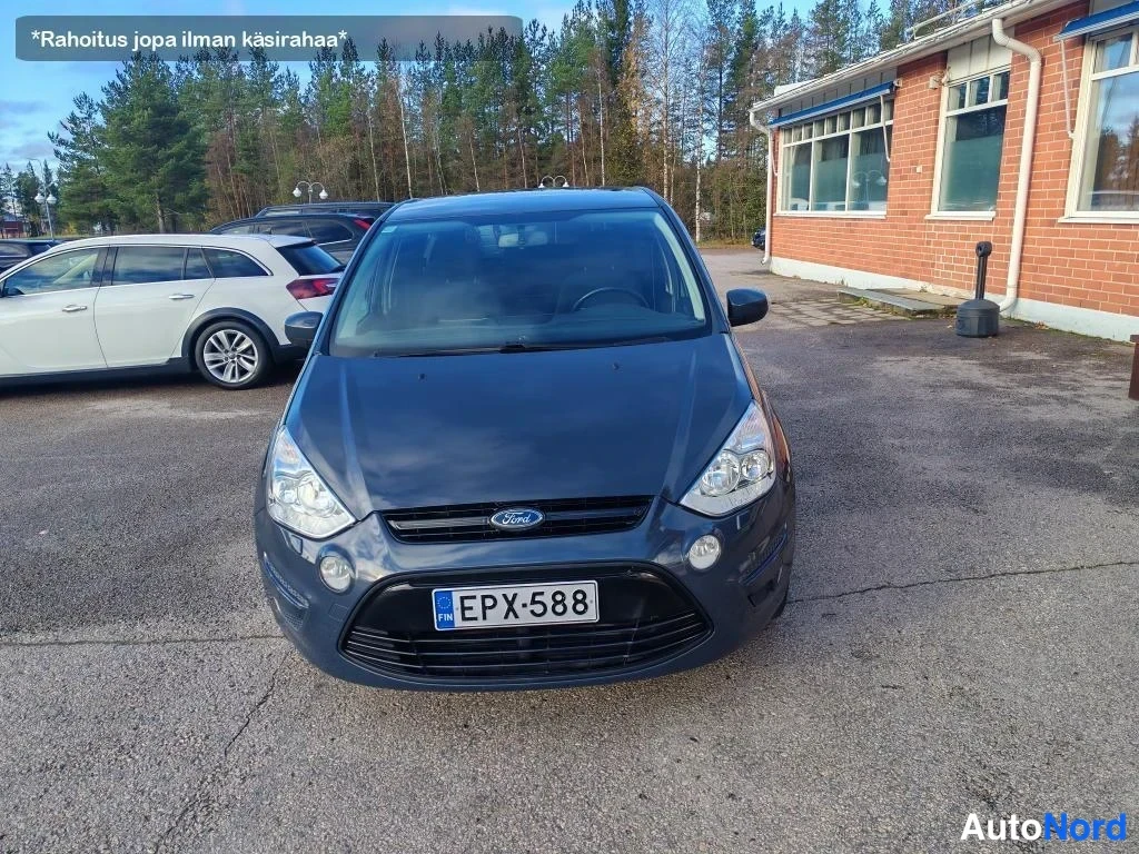 Harmaa Ford S-MAX 2011, edestä, kuva 5