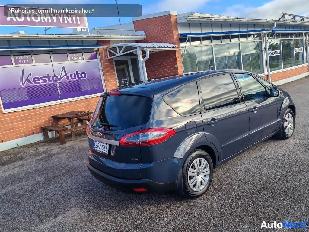 Harmaa Ford S-MAX 2011, takaviisto, kuva 7