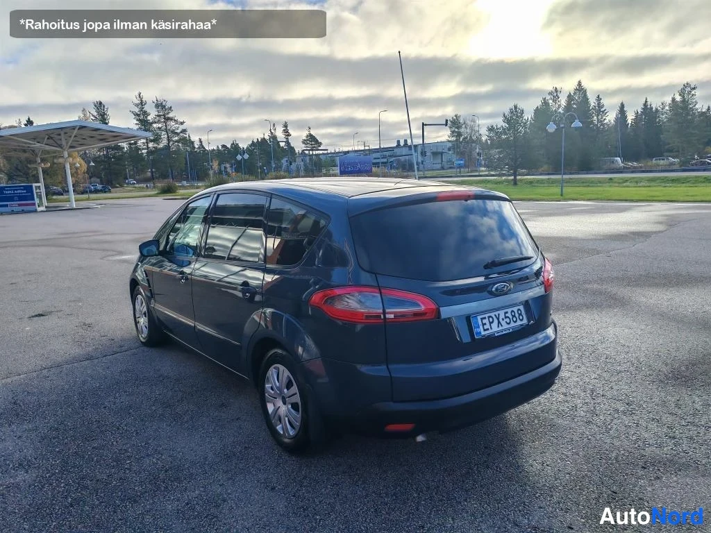 Harmaa Ford S-MAX 2011, takaviisto, kuva 8